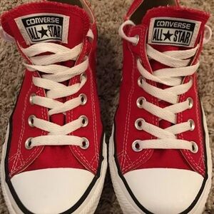 Converse Red All Star Athletic Shoes